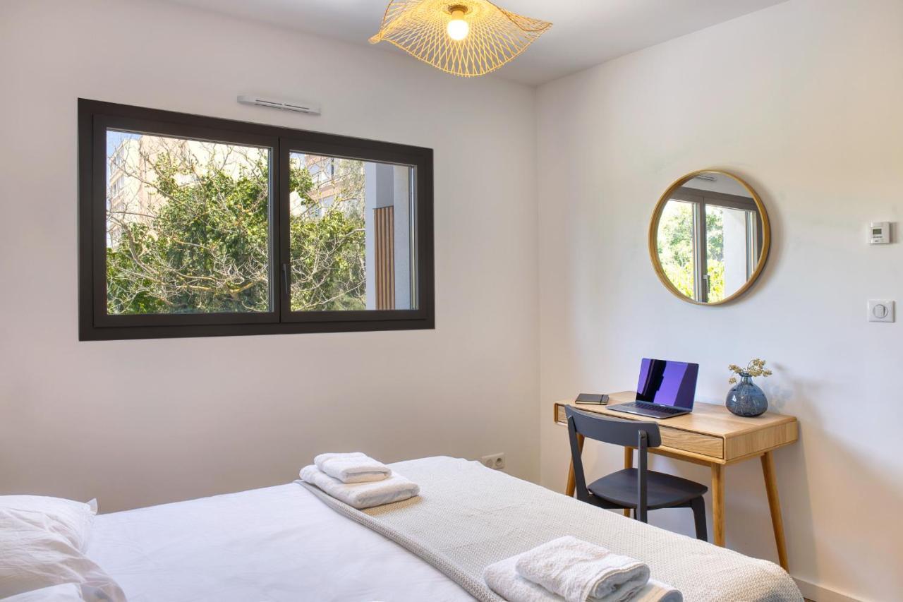 South-Of-France T2 Neuf Haut De Gamme, Climatise, Parking Gratuit, 2Eme Ligne Balcon Carnon-Plage Exteriör bild