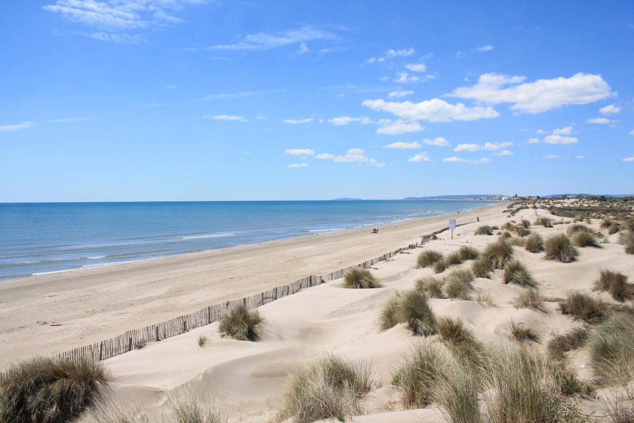 South-Of-France T2 Neuf Haut De Gamme, Climatise, Parking Gratuit, 2Eme Ligne Balcon Carnon-Plage Exteriör bild