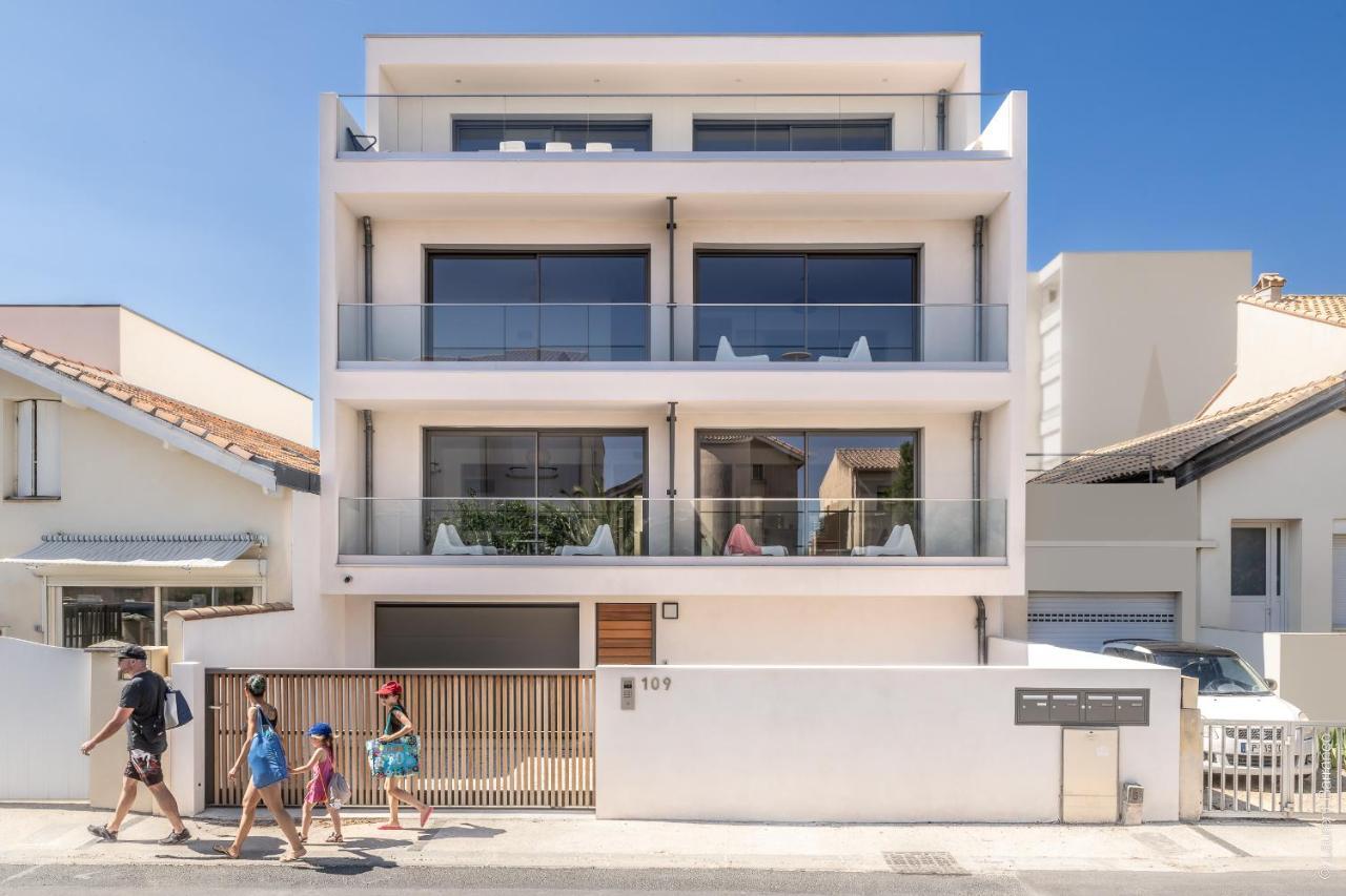 South-Of-France T2 Neuf Haut De Gamme, Climatise, Parking Gratuit, 2Eme Ligne Balcon Carnon-Plage Exteriör bild